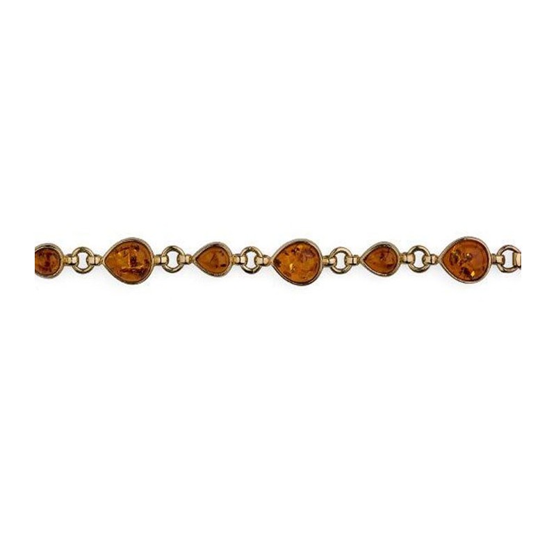 Gold Amber Bracelet