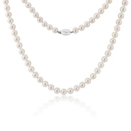 18" Akoya Cultured Pearl Necklace 6.5 - 7mm [Save up to 40% off high street prices]