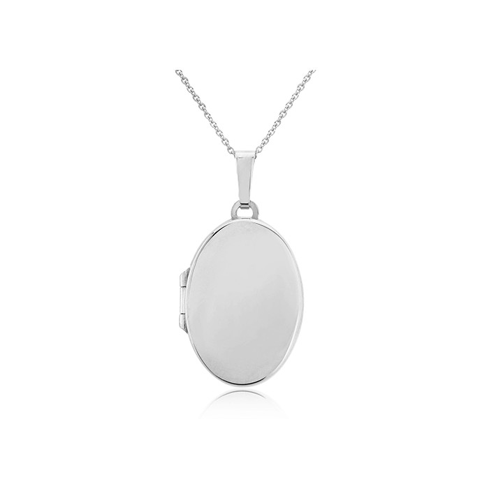 Traditional Family Locket with Double Door in Sterling Silver ...