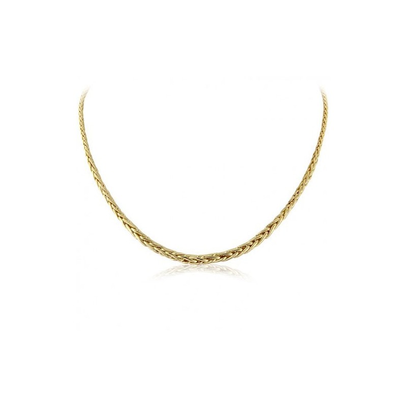 9ct Gold 'Palmier' Fancy Link 16" Necklace - Save £270 off High Street Price!