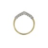 18ct Gold 0.45ct Diamond Wishbone Eternity Ring - Macintyres of Edinburgh