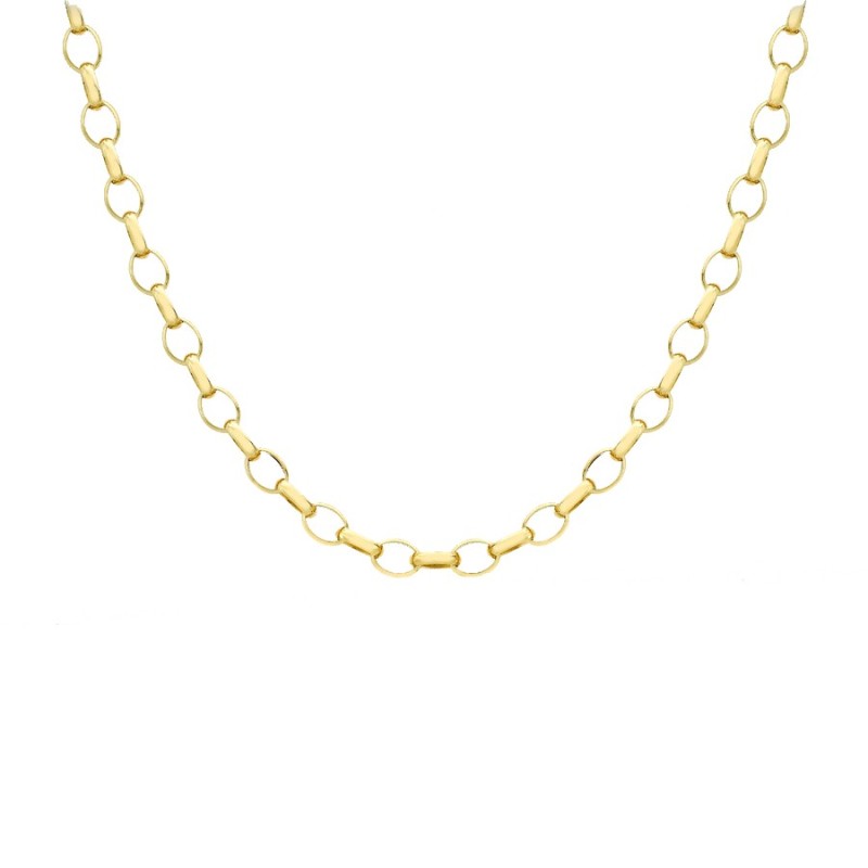 9ct Gold 18"/46cm Belcher Chain