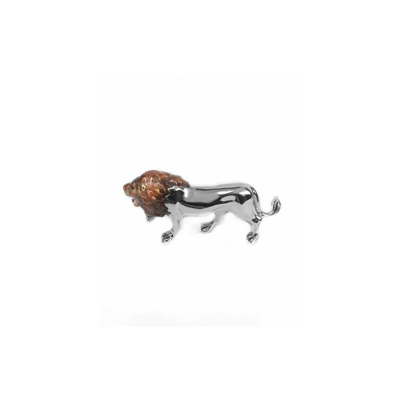 Saturno Silver Animals - Large Lion - Macintyres of Edinburgh