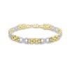 9ct Gold Cubic Zirconia Panther Link Bracelet - Macintyres of Edinburgh