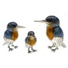 Saturno Silver Animals - Small Kingfisher - Macintyres of Edinburgh