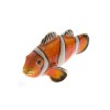 Saturno Silver & Enamel Clown Fish Ornament