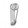 Ortak Charles Rennie Mackintosh Inspired Silver Brooch - B585