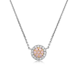 Pink Diamond Necklace | Macintyres of Edinburgh