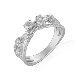 Platinum Diamond Dress Ring - 0.53cts | Fine jewellery