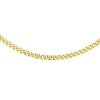 18ct Yellow Gold Diamond Cut Curb Chain 41cm/16"