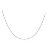 18ct White Gold 41cm 16 inch Diamond Cut Chain for Pendant