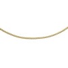 9ct Yellow Gold 16 to 18" Adjustable Curb Chaining Up Chain