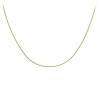 9ct Yellow Gold 16 to 18" Adjustable Curb Chaining Up Chain