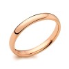 Ladies 18ct Rose Gold 2.5mm Court Wedding Band [Save 40% OFF High Street Prices]