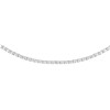 18ct White Gold Box Link Chain 41cm/16"