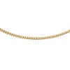 18ct Yellow Gold Diamond Cut Curb Chain 41cm/16"