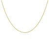 18ct Yellow Gold Diamond Cut Adjustable Chain 41cm/16" - 46cm/18"