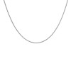 18ct White Gold Spiga Chain 41cm/16"