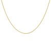 18ct Gold Curb Chain - 18"