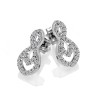 Hot Diamonds Harmony White Topaz Earrings - DE609