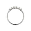 Platinum 5 stone Diamond Eternity Ring - 0.75cts