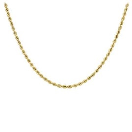 9ct Gold 30-inch/76cm Rope Chain - 10.2g