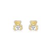 9ct Gold Teddy Bear Stud Earrings - Macintyres of Edinburgh