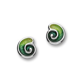 Ortak Silver Tranquillity Stud Earrings - EE291 Prairie