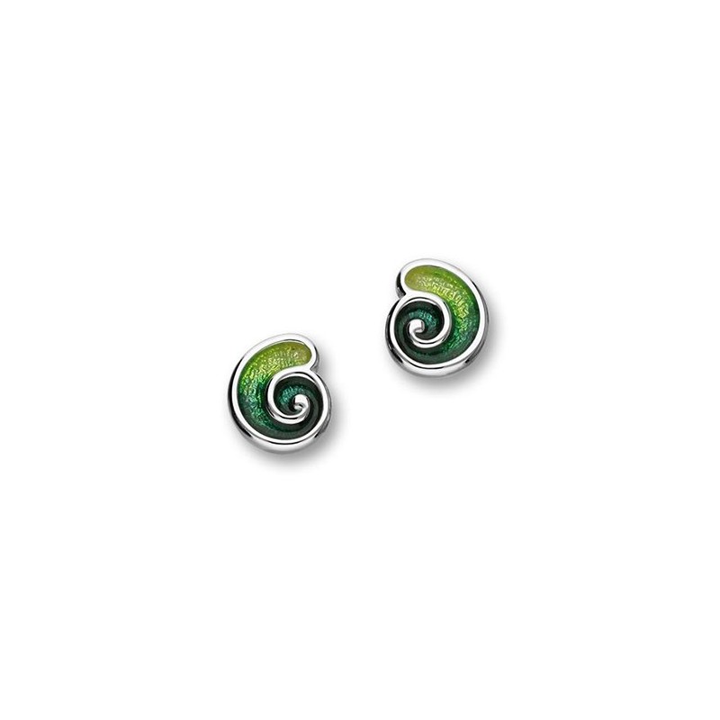 Ortak Silver Tranquillity Stud Earrings - EE291 Prairie