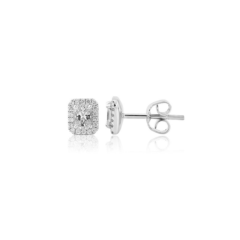 18ct White Gold Phoenix Diamond Earrings - 0.60ct F/LC & VVS2