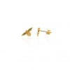 9ct Gold Bee Earring Studs - Macintyres of Edinburgh