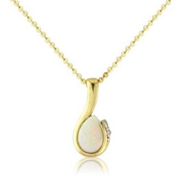 9ct Gold Opal Pendant & Chain - Macintyres of Edinburgh - Save 40% off High Street