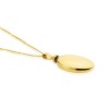 9ct Gold Oval Bottle/Urn Necklace - Macintyres of Edinburgh