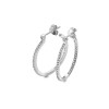 Save 24% off RRP - Hot Diamonds White Topaz Earrings DE623