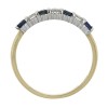 18ct 7 Stone Sapphire & Diamond Eternity Ring | Macintyres of Edinburgh