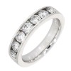 Platinum 7st Channel Set Diamond Eternity Ring 1.00ct