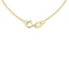 9ct Gold 16 to 18-inch Adjustable Curb Chain