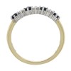 Yellow Gold 0.26ct Sapphire & Diamond Eternity Ring - Macintyres of Edinburgh