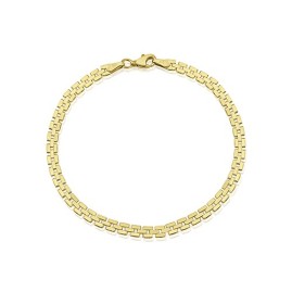 Petite 9ct Gold Panther Bracelet - Macintyres of Edinburgh