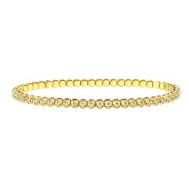 18ct Gold Expanding Diamond Tennis Bracelet - Macintyres of Edinburgh