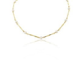 9ct Gold & Cultured Pearl Necklace