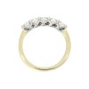 18ct Gold 5st Diamond Eternity Ring - 0.53cts