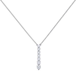 Diamonfire 7st Graduated CZ Necklace - N4234