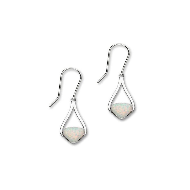 Ortak Sahara Sunset Silver Drop Earrings - SE391 | Save 25% off RRP