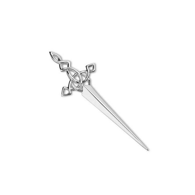 Ortak Silver Celtic Kilt Pin - B26