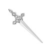 Ortak Silver Celtic Kilt Pin - B26