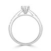 Platinum Pear Shaped Diamond Engagement Ring - Macintyres of Edinbrugh