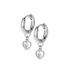 Hot Diamonds Heart Hoop Earrings - DE718 [SAVE 24% OFF RRP]