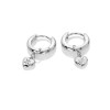 Hot Diamonds Heart Hoop Earrings - DE718 [SAVE 24% OFF RRP]