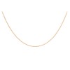 18ct Rose Gold 16"Belcher Chain